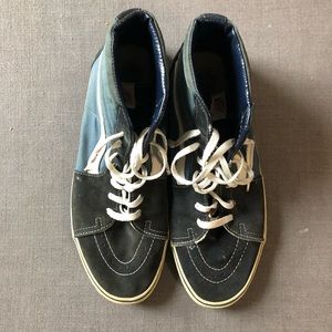 Vans SK8 HI Navy size 14 broken in nicely!